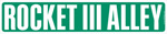 ROCKET III ALLEY street sign